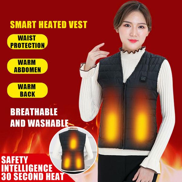 outdoor riding skiing fishing usb charging electric heated vest warm electric heated clothing vest keep warm winter accessories, Black;white
outdoor riding skiing fishing usb charging electric heated vest warm electric heated clothing vest keep warm winter accessories, Black;white