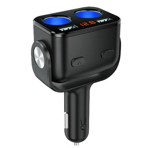 car lcd double cigarette lighter socket splitter dual usb port 12v power adapter qc3.0 fast charger socket with led indicator
car lcd double cigarette lighter socket splitter dual usb port 12v power adapter qc3.0 fast charger socket with led indicator