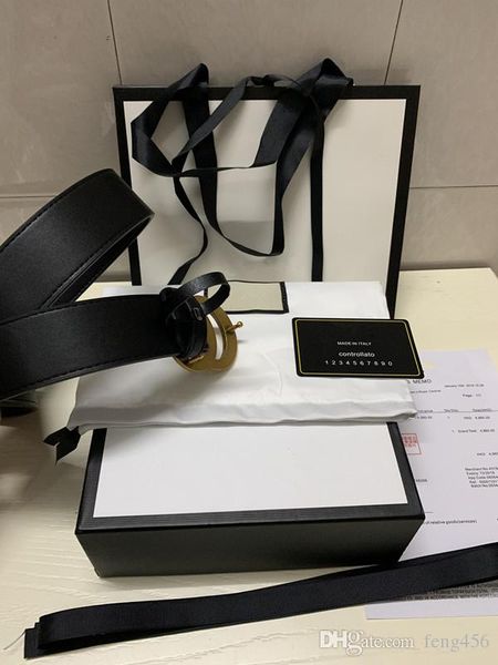 2019 designer belts men belt snake luxury belts leather business belt women's big gold buckle never fade belt box, Black;brown 
2019 designer belts men belt snake luxury belts leather business belt women's big gold buckle never fade belt box, Black;brown