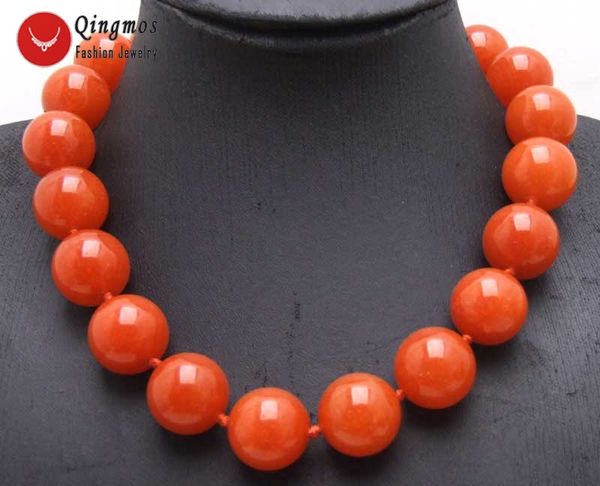 qingmos trendy jades chokers necklace for women with 18mm round natural china red genuine jades necklace jewelry 17" nec5985, Silver
qingmos trendy jades chokers necklace for women with 18mm round natural china red genuine jades necklace jewelry 17" nec5985, Silver