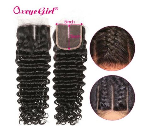 brazilian 5x5 lace closure with baby hair deep wave bundles middle/three part remy hair human hair, Black
brazilian 5x5 lace closure with baby hair deep wave bundles middle/three part remy hair human hair, Black
