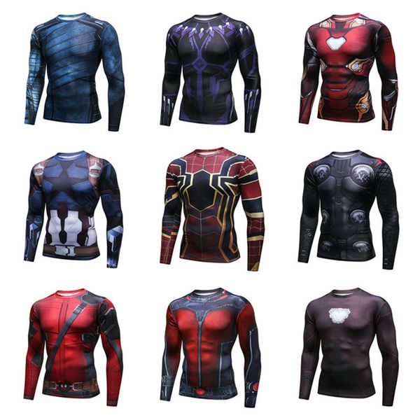 new thor deadpool spider 3d prints fitness long sleeve sport gym t shirt tees mens t-shirt plus size, Black;blue
new thor deadpool spider 3d prints fitness long sleeve sport gym t shirt tees mens t-shirt plus size, Black;blue