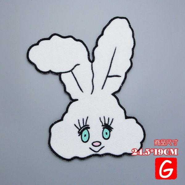 gugutree вышивки патчи большого кролика патч животных значки аппликация патчи для одежды dx-87, Black
gugutree вышивки патчи большого кролика патч животных значки аппликация патчи для одежды dx-87, Black
