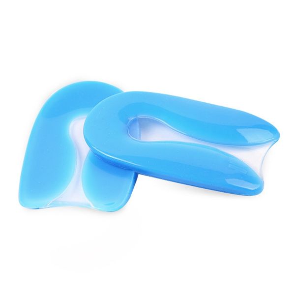 1 pair heel pads massage high heel pain relief silicone protector u shape insert l9be, Black
1 pair heel pads massage high heel pain relief silicone protector u shape insert l9be, Black