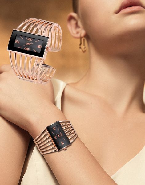luxury watch women fashion bracelet watch unique design rectangle dial chic ladies alloy quartz wrist zegarki damskie saat, Slivery;brown
luxury watch women fashion bracelet watch unique design rectangle dial chic ladies alloy quartz wrist zegarki damskie saat, Slivery;brown