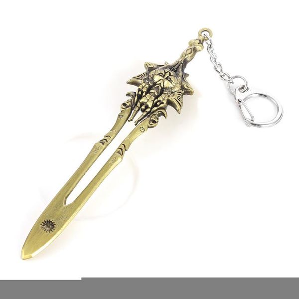 zxmj god of war 4 keychain kratos sword of olympus keyring antique bronze car key holder men women jewelry accessories, Silver
zxmj god of war 4 keychain kratos sword of olympus keyring antique bronze car key holder men women jewelry accessories, Silver