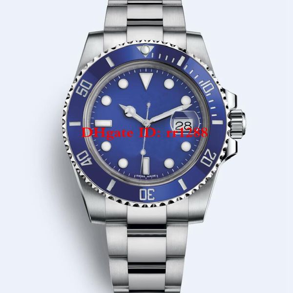 5 colors watch 116610lv 116610ln 114060 116619lb dive date watch ceramic bezel automatic blue dial 40mm calendar mens watches, Slivery;brown
5 colors watch 116610lv 116610ln 114060 116619lb dive date watch ceramic bezel automatic blue dial 40mm calendar mens watches, Slivery;brown