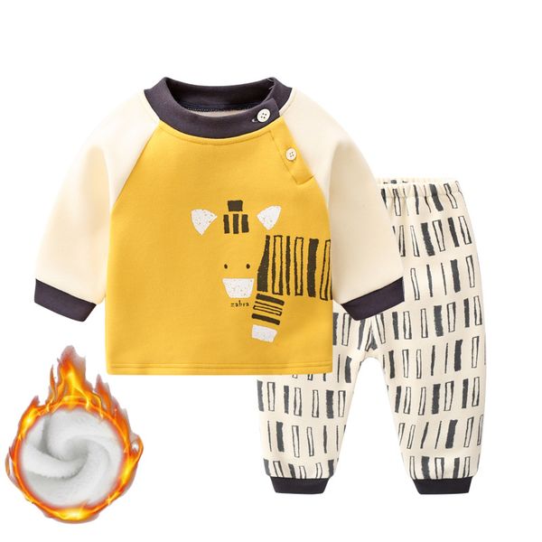 childrens thermal underwear set autumn and winter men and women baby plus thick velvet qiuyiqiuku baby warm clothing set, White
childrens thermal underwear set autumn and winter men and women baby plus thick velvet qiuyiqiuku baby warm clothing set, White