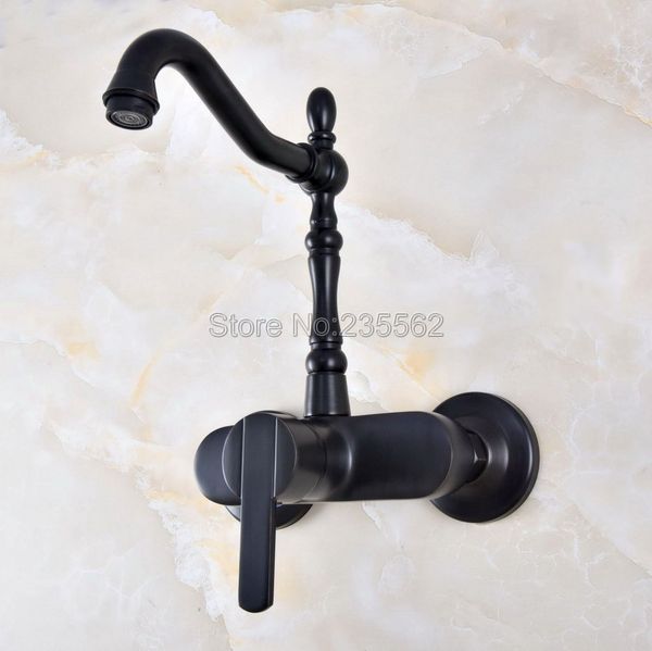 oil rubbed black bronze wall mounted swivel spout bathroom sink faucet double handle mixer tap lnf846
oil rubbed black bronze wall mounted swivel spout bathroom sink faucet double handle mixer tap lnf846