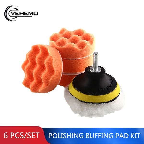 6pcs/lot 3 inch high buffer pad set for car polish tool truck boat polisher tools excellent quality new durable
6pcs/lot 3 inch high buffer pad set for car polish tool truck boat polisher tools excellent quality new durable