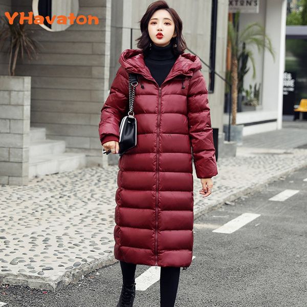 yhavaton 80% white duck down jacket women winter 2019 outerwear coats female long casual light warm down puffer jacket, Black
yhavaton 80% white duck down jacket women winter 2019 outerwear coats female long casual light warm down puffer jacket, Black