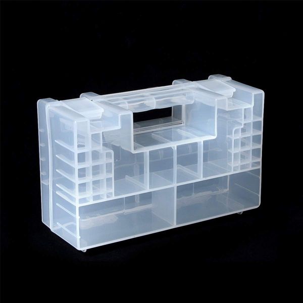 zyhw aa aaa battery storage box organizer holder clear plastic case container portable - holds 20xaa+14xaaa batteries
zyhw aa aaa battery storage box organizer holder clear plastic case container portable - holds 20xaa+14xaaa batteries