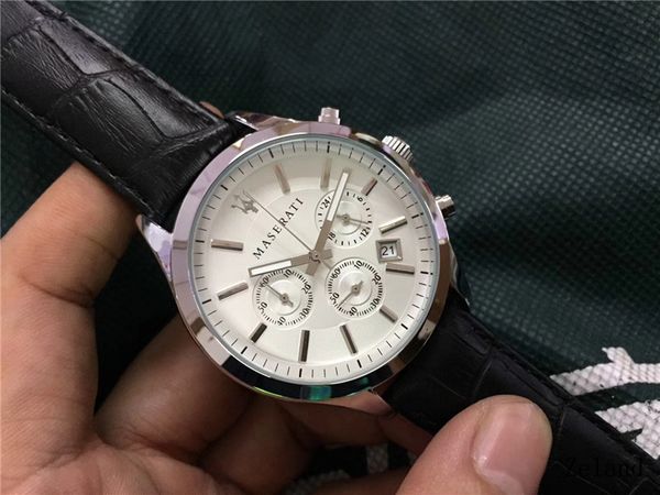 new fashion luxury men's watch stainless steel belt business casual brand watch, Slivery;brown
new fashion luxury men's watch stainless steel belt business casual brand watch, Slivery;brown