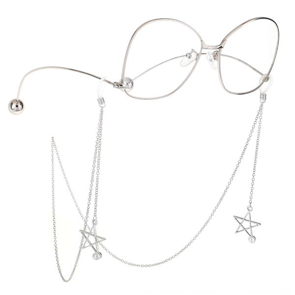 kvsjl anti-slip popular metal rope silver pearl star chain anti-slip pendant popular metal glasses rope silver pearl star pendant glasses ch
kvsjl anti-slip popular metal rope silver pearl star chain anti-slip pendant popular metal glasses rope silver pearl star pendant glasses ch