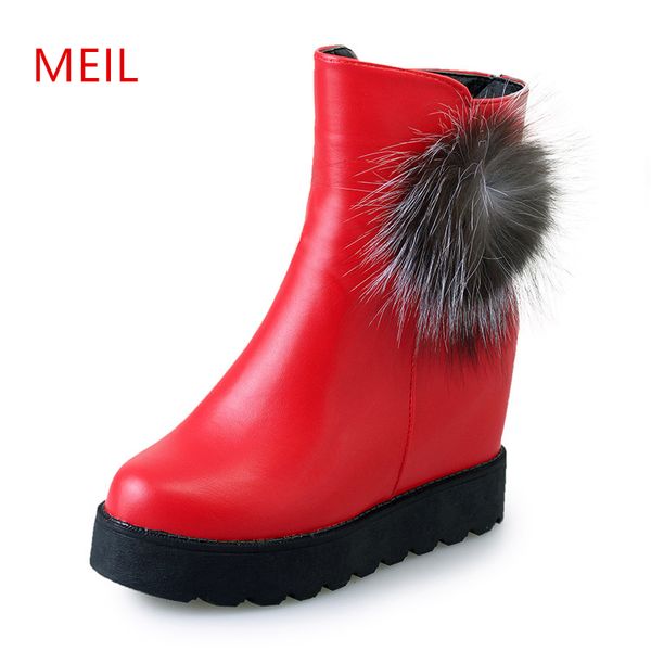 women's wedge snow boots platform 2018 winter red high heels boots women fur warm shoes height increased casual black boot
women's wedge snow boots platform 2018 winter red high heels boots women fur warm shoes height increased casual black boot