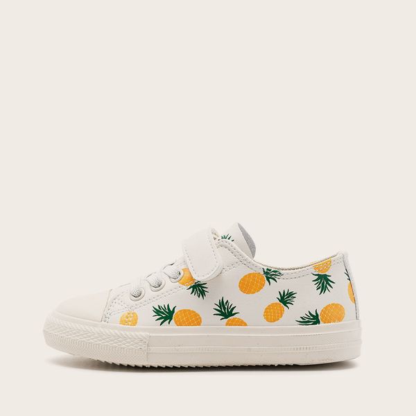 children white shoes girls canvas sneakers boy's shoes cartoon pineapple strawberry sandals kids' casual shoes
children white shoes girls canvas sneakers boy's shoes cartoon pineapple strawberry sandals kids' casual shoes