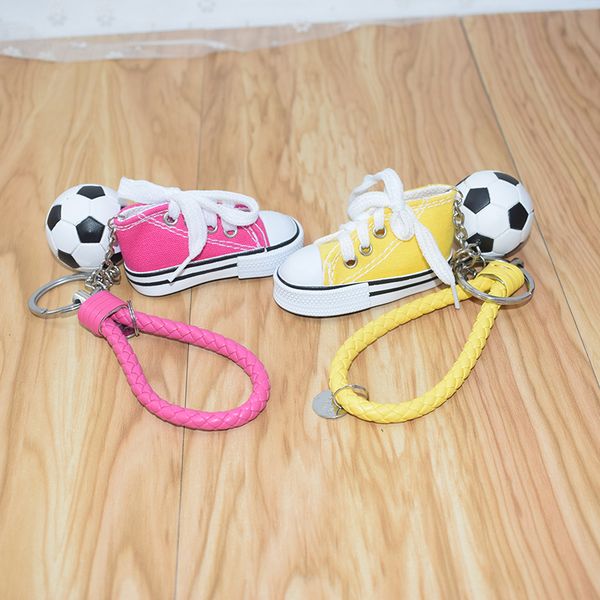3.8cm mini pvc football keychain mini shoes key chain with leather rope car bag ball key ring holder for gift 24 styles, Red;brown
3.8cm mini pvc football keychain mini shoes key chain with leather rope car bag ball key ring holder for gift 24 styles, Red;brown