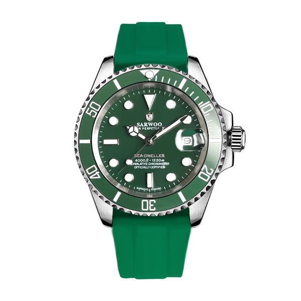 fashion diver waterghost sapphire crystal men automatic mechanical watches ceramic bezel 5atm date window wristwatch new, Slivery;brown
fashion diver waterghost sapphire crystal men automatic mechanical watches ceramic bezel 5atm date window wristwatch new, Slivery;brown