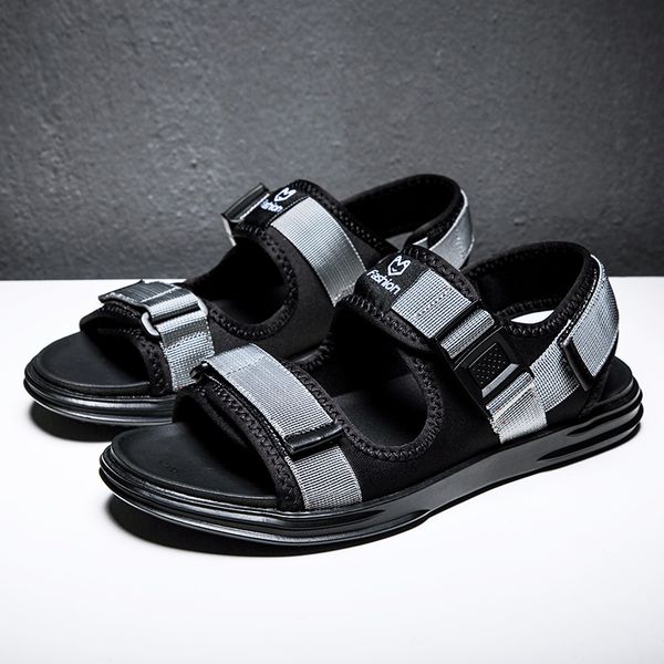 2019 new summer men sandals men slipper beach vietnam shoes gladiator sandals for fashion open toe slippers roman, Black
2019 new summer men sandals men slipper beach vietnam shoes gladiator sandals for fashion open toe slippers roman, Black