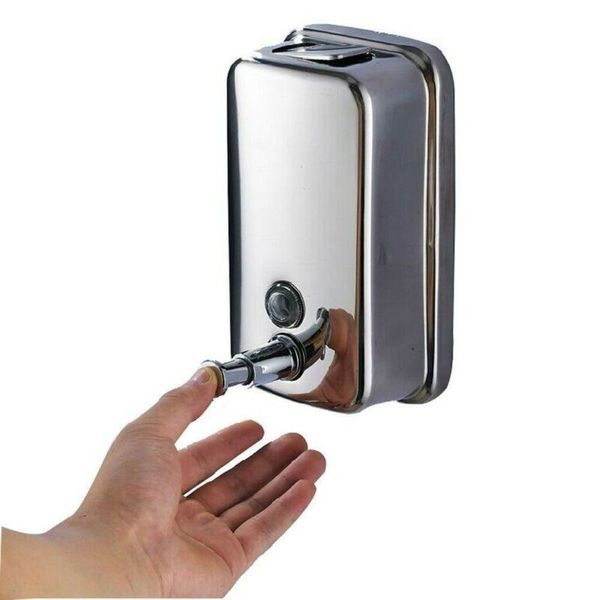 500/800/1000ml bathroom wall mounted liquid soap dispenser stainles steel shower bottle for kitchen soap shampoo dispenser
500/800/1000ml bathroom wall mounted liquid soap dispenser stainles steel shower bottle for kitchen soap shampoo dispenser