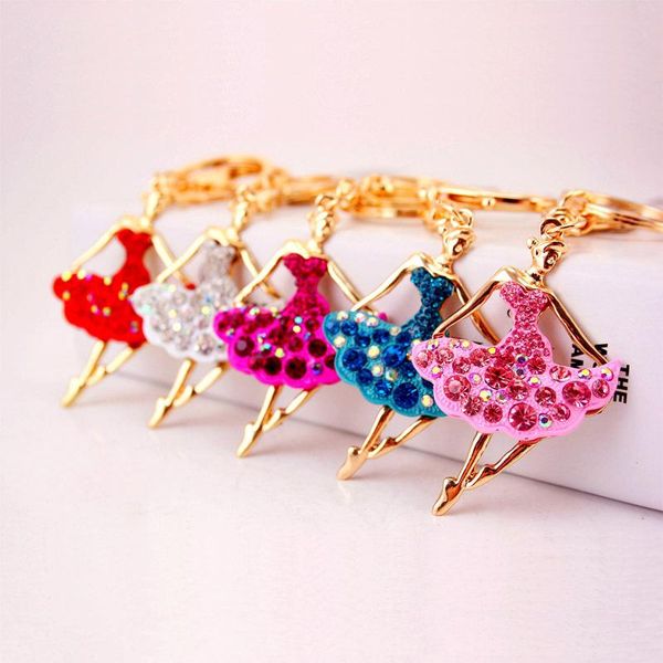 ballet dancing girls key chains enamel alloy crystal rhinestone pendant bag keychain fashion beauty girl car key rings holder, Slivery;golden
ballet dancing girls key chains enamel alloy crystal rhinestone pendant bag keychain fashion beauty girl car key rings holder, Slivery;golden