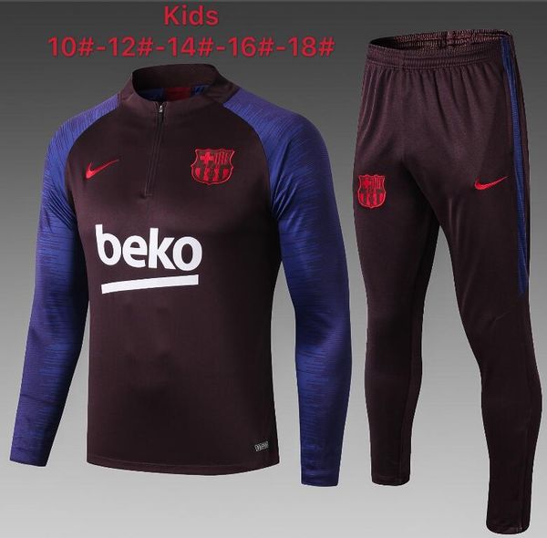 

2019 2020 kid new occer barcelona fcb maillot de foot cami eta de fútbol barca me i de jong griezmann football urvetement training uit