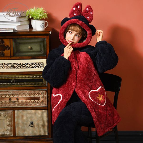celebrate womens sleepwear womens autumn and winter thick coral velvet quilted three-tier sweet cartoon cute red tracksuit set february 15 f, Blue;gray
celebrate womens sleepwear womens autumn and winter thick coral velvet quilted three-tier sweet cartoon cute red tracksuit set february 15 f, Blue;gray