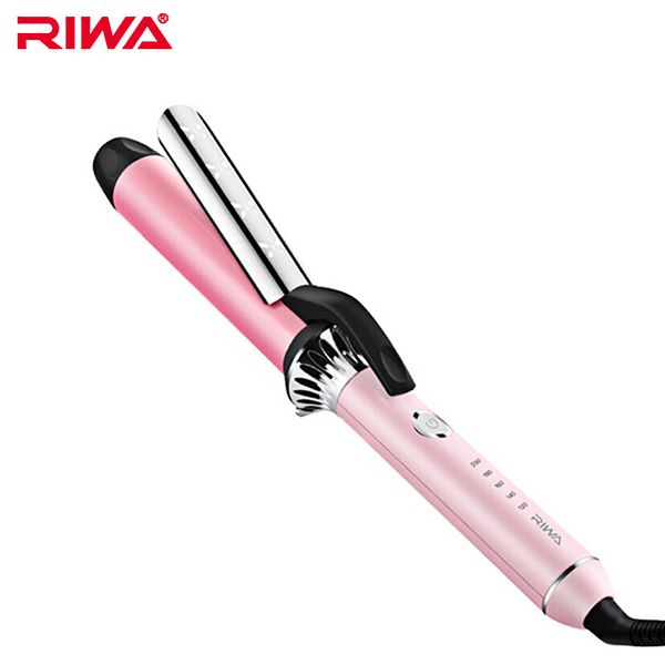 riwa wet and dry hair curling tongs 38mm barrel hair styling temperature control curling irons curlers curling hair iron rb-8338
riwa wet and dry hair curling tongs 38mm barrel hair styling temperature control curling irons curlers curling hair iron rb-8338