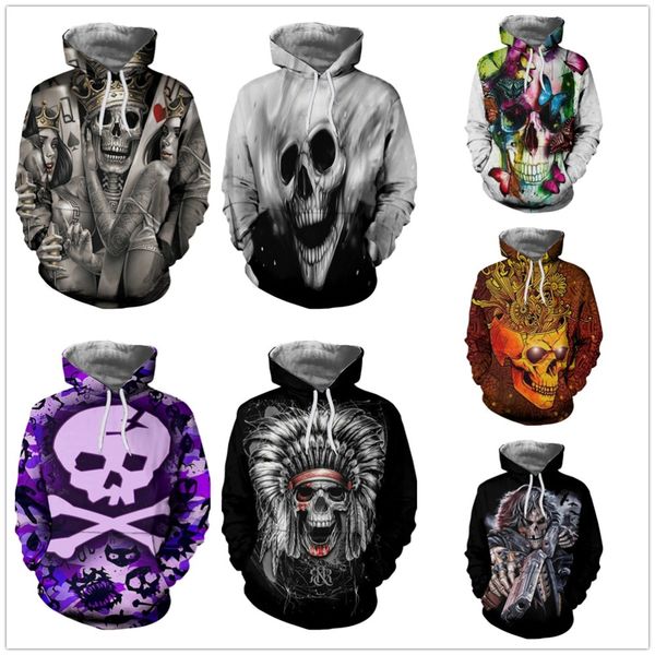 Halloween Horror Head Skeleton Print Costumes Sweatshirts Cosplay 3D Printed Fashion Cartoon Men's Hooded Sweater Zip Women Jack
Halloween Horror Head Skeleton Print Costumes Sweatshirts Cosplay 3D Printed Fashion Cartoon Men's Hooded Sweater Zip Women Jack