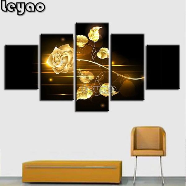 diamond painting 5d"5 pieces golden rose landscape multi panel paintings" mosaic diamond embroidery sale home decor full square
diamond painting 5d"5 pieces golden rose landscape multi panel paintings" mosaic diamond embroidery sale home decor full square