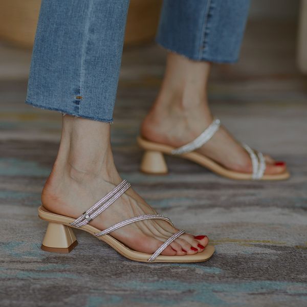 slippers women shoes women highslippep genuine leather summer shoes designers flip flops open toe fang he, Black
slippers women shoes women highslippep genuine leather summer shoes designers flip flops open toe fang he, Black