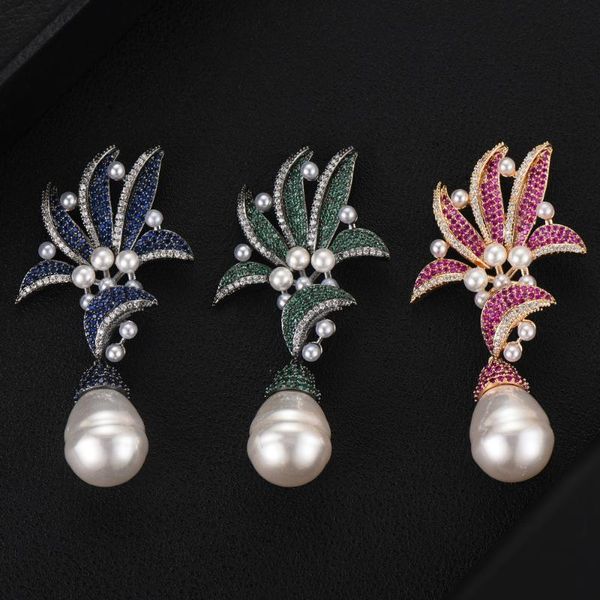 godki famous noble pearl dangle pendant earrings for women bridal wedding party show daily earrings new jewelry 2020, Silver
godki famous noble pearl dangle pendant earrings for women bridal wedding party show daily earrings new jewelry 2020, Silver