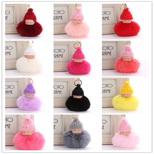 20 colors mixed sleeping baby key chain sweet fluffy pompom knitted hat baby doll keychain car keyring toy trendy party gifts, Slivery;golden
20 colors mixed sleeping baby key chain sweet fluffy pompom knitted hat baby doll keychain car keyring toy trendy party gifts, Slivery;golden