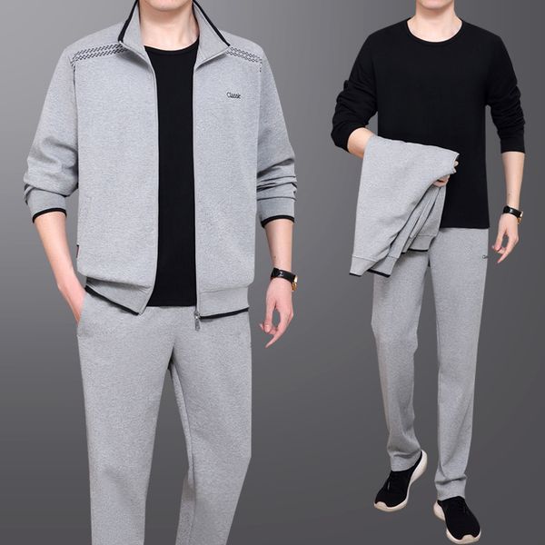 3pcs autumn men sportswear tracksuit zip up jacket sweatshirt+coat+pant running jogger fitness gym casual workout set sport suit, Black;blue
3pcs autumn men sportswear tracksuit zip up jacket sweatshirt+coat+pant running jogger fitness gym casual workout set sport suit, Black;blue