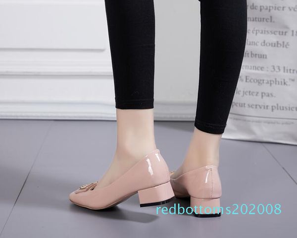 new styles women metal button kitten heel dress shoes bright leather wedding female high-heeled thick heel platform round toe fashion r08, Black
new styles women metal button kitten heel dress shoes bright leather wedding female high-heeled thick heel platform round toe fashion r08, Black