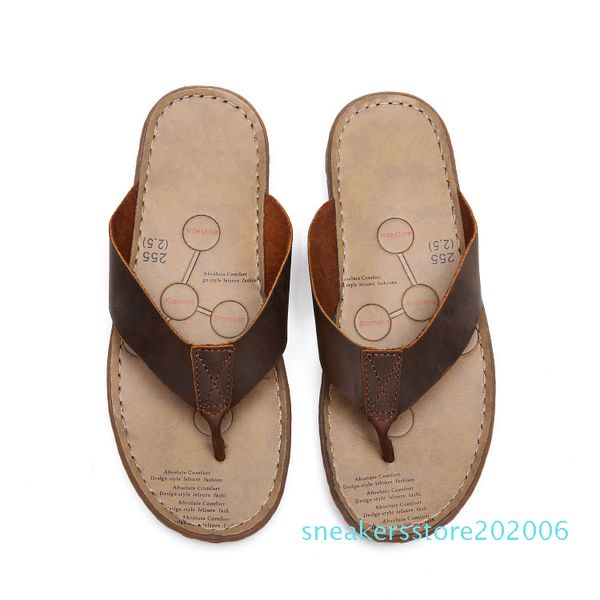 latest men leather flip flops strong quality various venues slippers good reputation good slippers cow leather s06, Black
latest men leather flip flops strong quality various venues slippers good reputation good slippers cow leather s06, Black