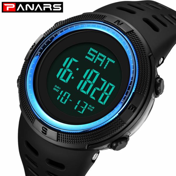 panars mens watches 5m waterproof fashion casual led digital outdoor sports watch resistant multifunction wrist watches, Slivery;brown
panars mens watches 5m waterproof fashion casual led digital outdoor sports watch resistant multifunction wrist watches, Slivery;brown
