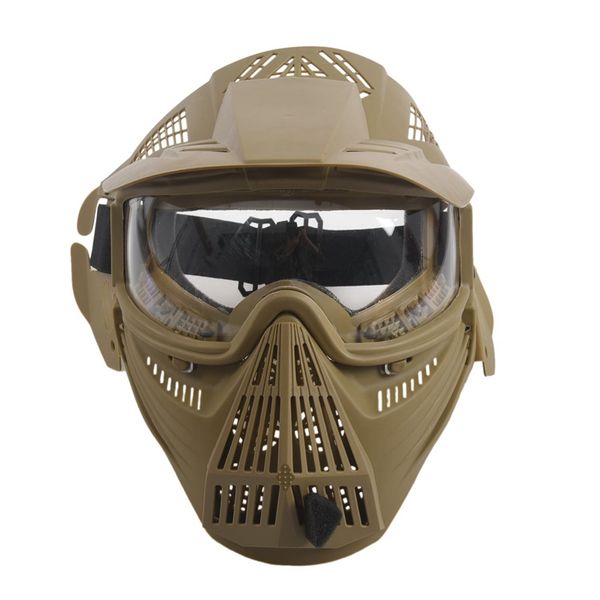 tactical outdoor lens mask full face breathable cs hunting army protection masks accessories, Black
tactical outdoor lens mask full face breathable cs hunting army protection masks accessories, Black