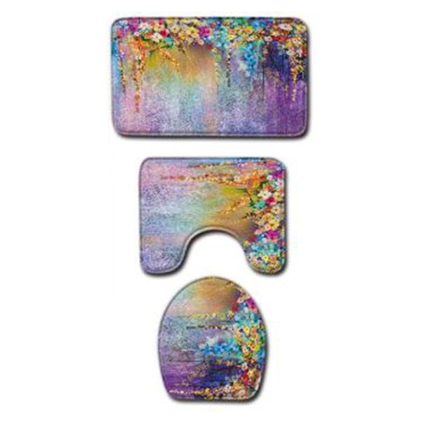 floral print bathroom shower curtain floor mat carpet toilet lid cover foot pad waterproof
floral print bathroom shower curtain floor mat carpet toilet lid cover foot pad waterproof