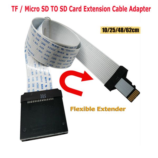 tf / micro sd to sd card extension cable adapter flexible extender microsd to / sdhc sdxc card extension adapter
tf / micro sd to sd card extension cable adapter flexible extender microsd to / sdhc sdxc card extension adapter