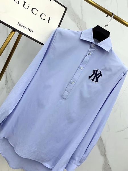 19ss luxurious italy brand design ny cooperation shirt long sleeve men women clothes fashion breathable casual outdoor shirt, Gray;blue
19ss luxurious italy brand design ny cooperation shirt long sleeve men women clothes fashion breathable casual outdoor shirt, Gray;blue