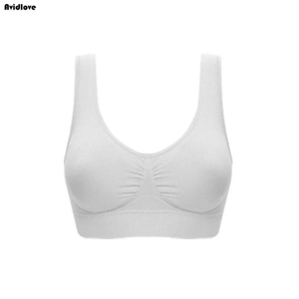 women vest bra yoga seamless yoga underwear no mold cup steel solid full cup running thin underwear sleep, home, White;black
women vest bra yoga seamless yoga underwear no mold cup steel solid full cup running thin underwear sleep, home, White;black