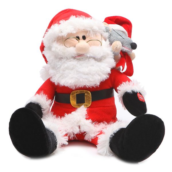Talking Singing Santa Claus speaking plush toys Electronic stuffed animals for children girls boys baby Tiara
Talking Singing Santa Claus speaking plush toys Electronic stuffed animals for children girls boys baby Tiara