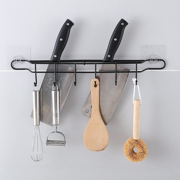 wrought iron hook kitchen rack household punch multifunctional wall-mounted cutter rack kitchen knife spatula rack
wrought iron hook kitchen rack household punch multifunctional wall-mounted cutter rack kitchen knife spatula rack