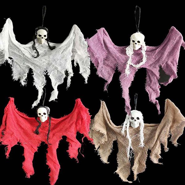 halloween hanging skull ghost hair horror ornament cloth doll for halloween home garden tree bar party haunted house decorations
halloween hanging skull ghost hair horror ornament cloth doll for halloween home garden tree bar party haunted house decorations