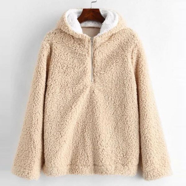 2019 hoodies women's pure color high collar long sleeves zipper hooded plush hoodies women sweatshirt ropa mujer #xm4, Black
2019 hoodies women's pure color high collar long sleeves zipper hooded plush hoodies women sweatshirt ropa mujer #xm4, Black