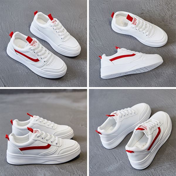 fashion non brand small white casual shoes triple white black red for women youth gril sneakers size 35-40, White;red
fashion non brand small white casual shoes triple white black red for women youth gril sneakers size 35-40, White;red