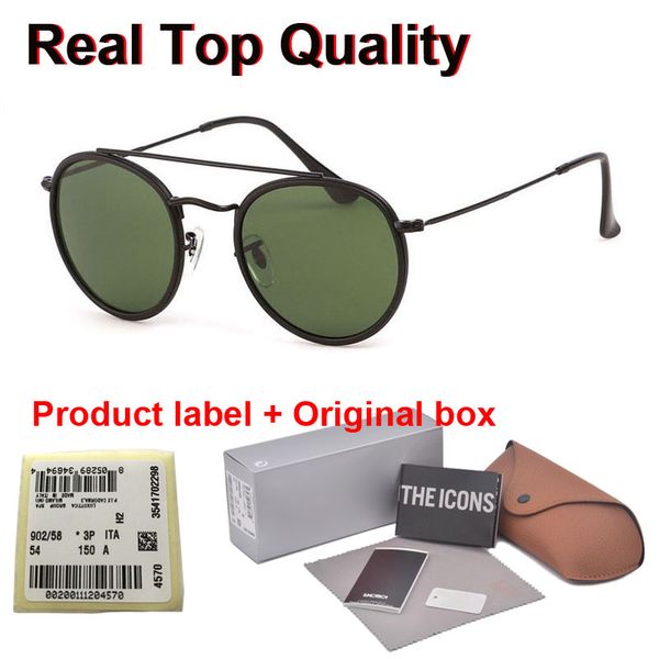 round sunglasses men women alloy frame mirrored glass lens double bridge sun glasses retro eyewear with retail box and label, White;black
round sunglasses men women alloy frame mirrored glass lens double bridge sun glasses retro eyewear with retail box and label, White;black