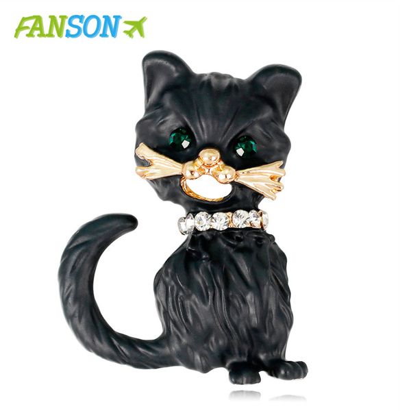 fanson black white scarf cat brooches women alloy animal brooch pins bag hat accessories gifts, Gray
fanson black white scarf cat brooches women alloy animal brooch pins bag hat accessories gifts, Gray