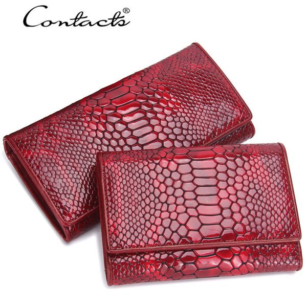 new vintage genuine leather women wallets female bifold women's wallet double zipper design with coin purse pockets, Red;black
new vintage genuine leather women wallets female bifold women's wallet double zipper design with coin purse pockets, Red;black